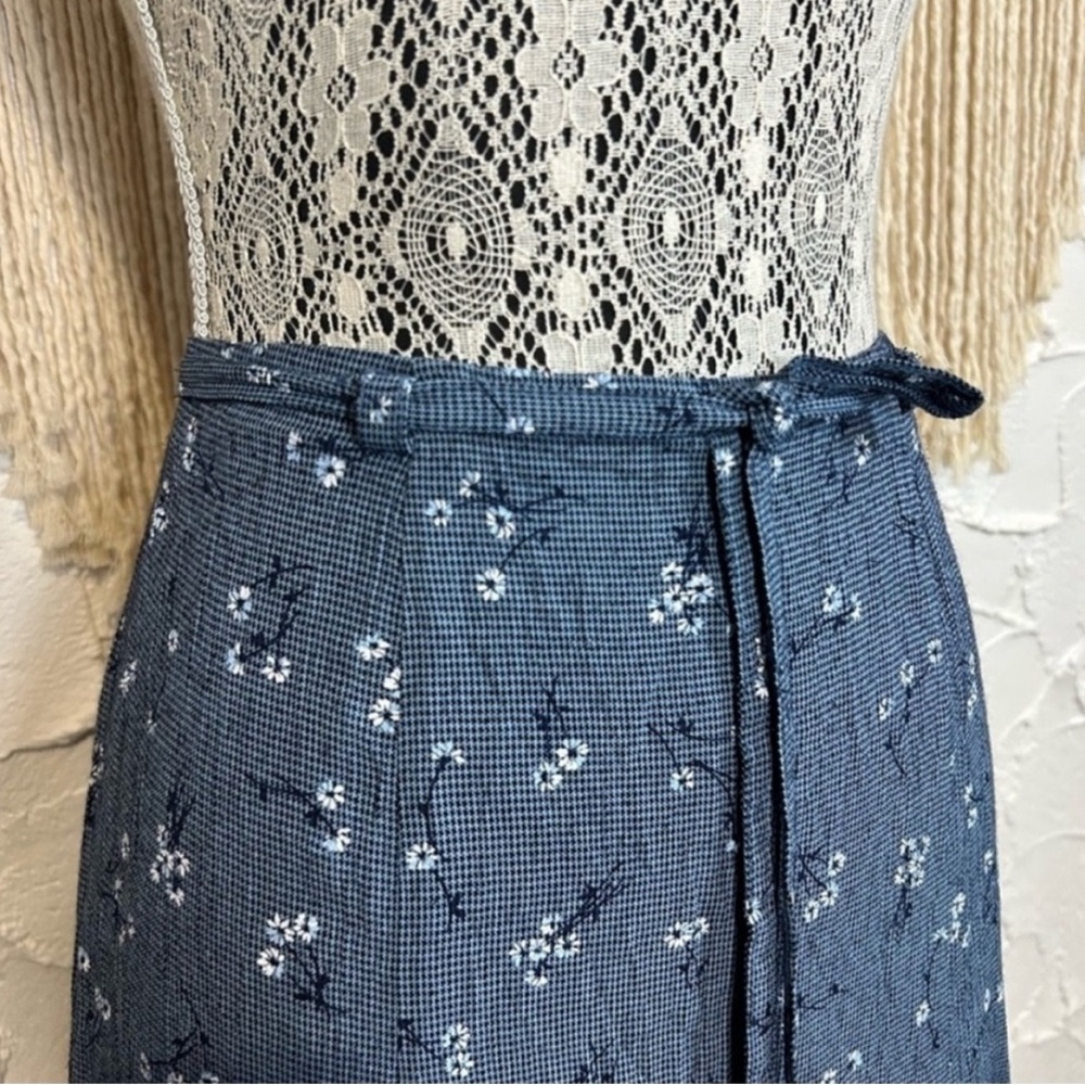 Vintage floral Cottagecore Maxi Skirt Embroidered - Picture 4 of 10